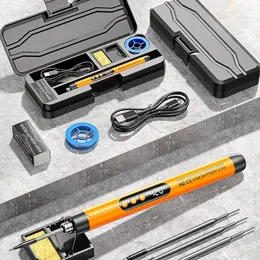 Product image of Mini Digital Display Portable Wireless Electric Soldering Iron Kit