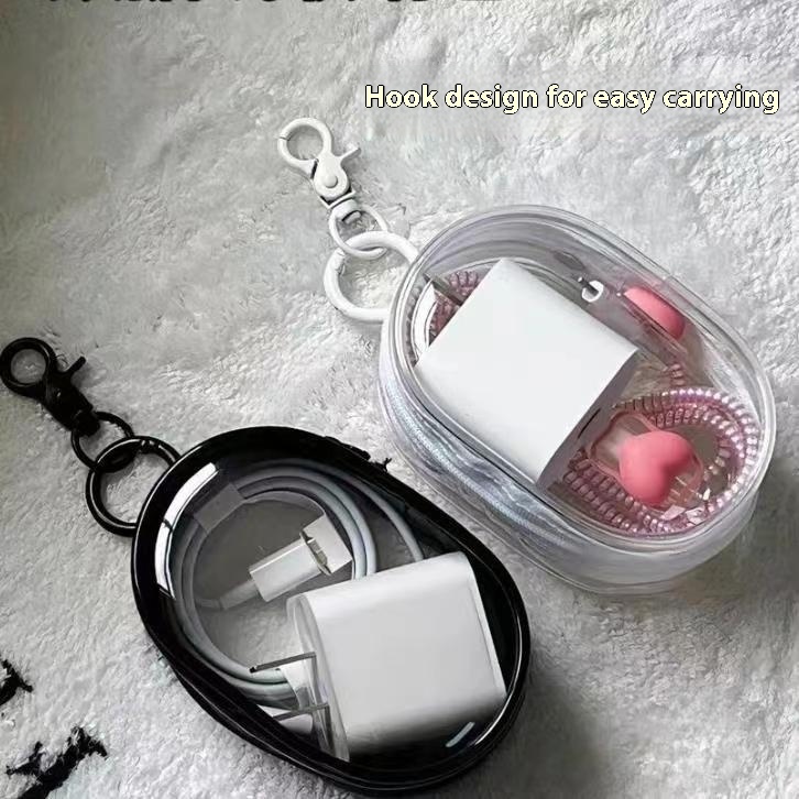 Main product image of Transparent Storage Bag for Data Cables and Digital Chargers