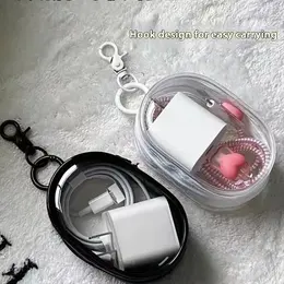 Product image of Transparent Storage Bag for Data Cables and Digital Chargers