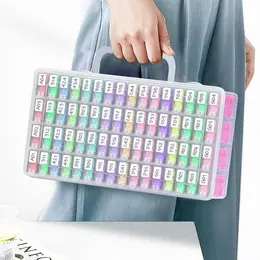Product image of Portable Transparent Compartmented Organizer Box for Small Parts