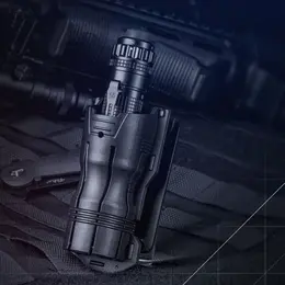 Product image of V6 Tactical Flashlight 360-Degree Rotating Quick Pull Sleeve