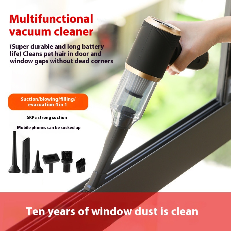 Main product image of Portable Handheld Vacuum Cleaner, Wireless Charging, for Car & Home