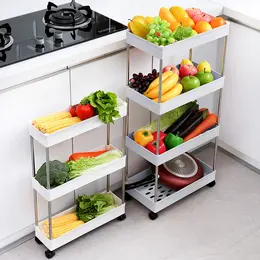 Product image of Narrow Rolling Kitchen Side Gap Storage Rack Organizer