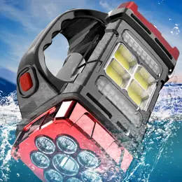 Product image of Solar LED Outdoor Multifunction Flashlight with Power Bank
