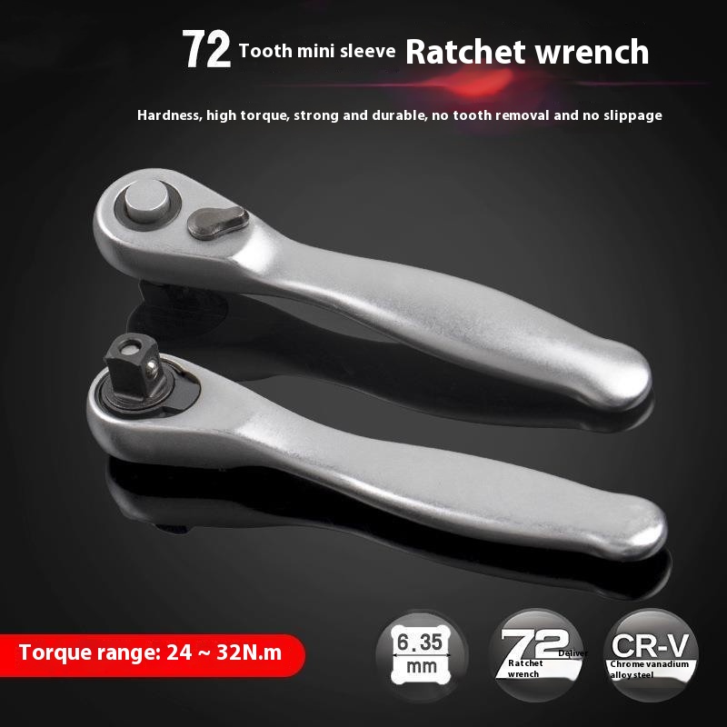 Main product image of Ratcheting Socket Wrench with Quick-Release Mechanism