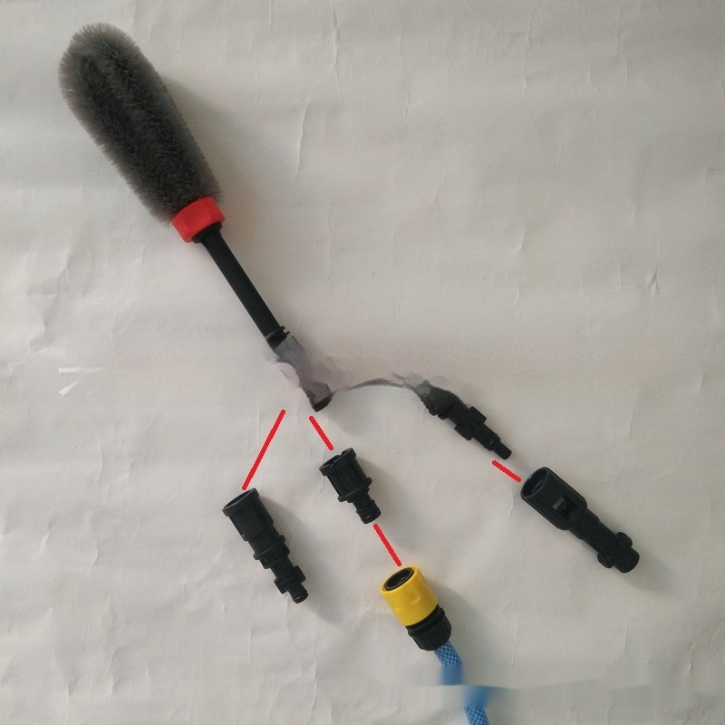 Main product image of Quick Plug High-pressure Car Wash Wheel Hub Brush