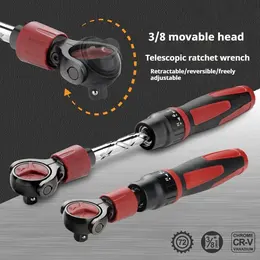 Product image of Retractable Handle, Movable Head Ratchet Socket Wrench