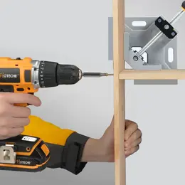 Product image of 90 Degree Woodworking Right Angle Corner Clamp Tool