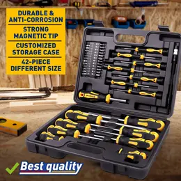 Product image of Magnetic Screwdriver Set with Storage Box