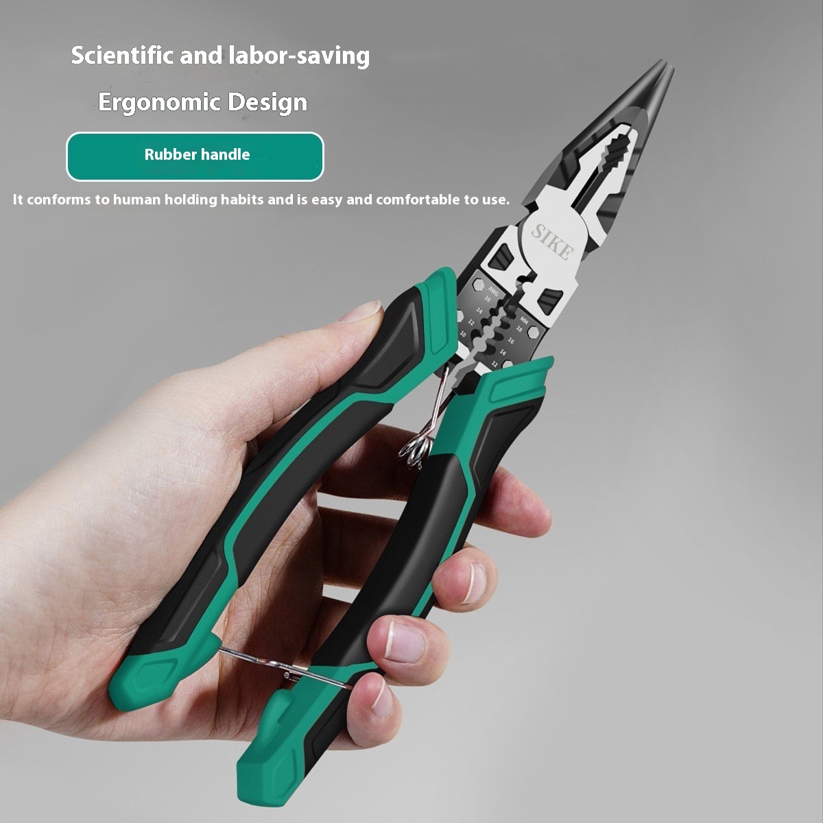 Main product image of Industrial Grade Diagonal Cutting Pliers with Wire Stripping