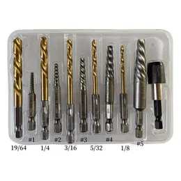 Product image of Hex Shank Damaged Screw Extractor Set for Stripped Fasteners