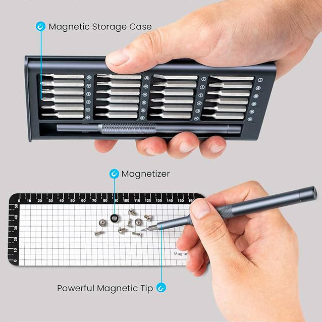 Main product image of 25-piece Precision Screwdriver Bit Set for Electronics and Small Repairs