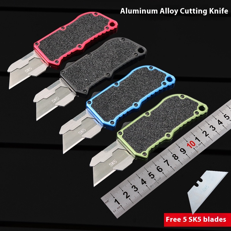 Main product image of Alloy Folding Utility Knife with Removable Blade