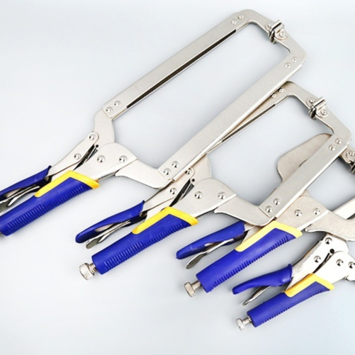 Main product image of Locking C-Clamp Pliers with Large Jaw Opening