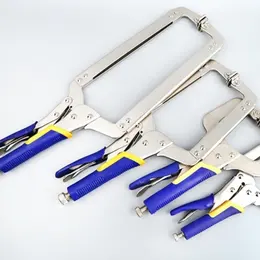 Product image of Locking C-Clamp Pliers with Large Jaw Opening