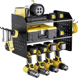 Product image of Wall-Mounted Electric Drill and Screwdriver Storage Rack