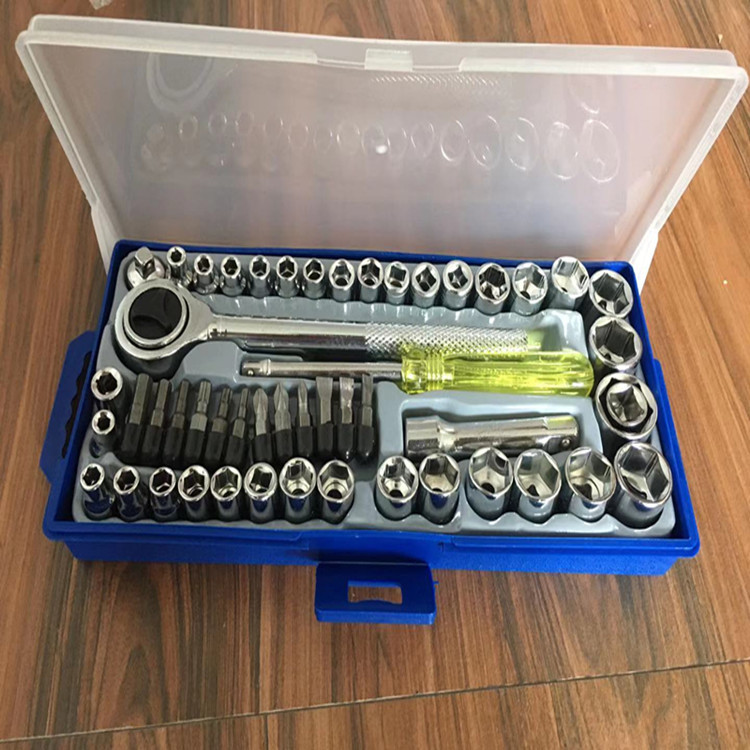 Main product image of 50-piece Hexagonal Socket and Bit Set for Mechanical Fasteners