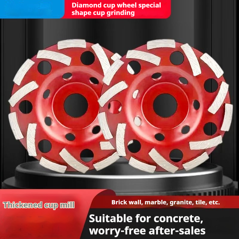 Main product image of 5-inch Diamond Bowl Grinding Plate for Concrete, Marble, Granite