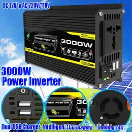 Product image of 3000W 12V DC to 110V/220V AC Off-Grid Power Inverter