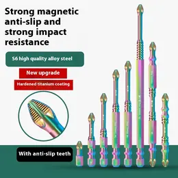 Product image of S6 Titanium Impact Anti-slip Cross Screwdriver Head