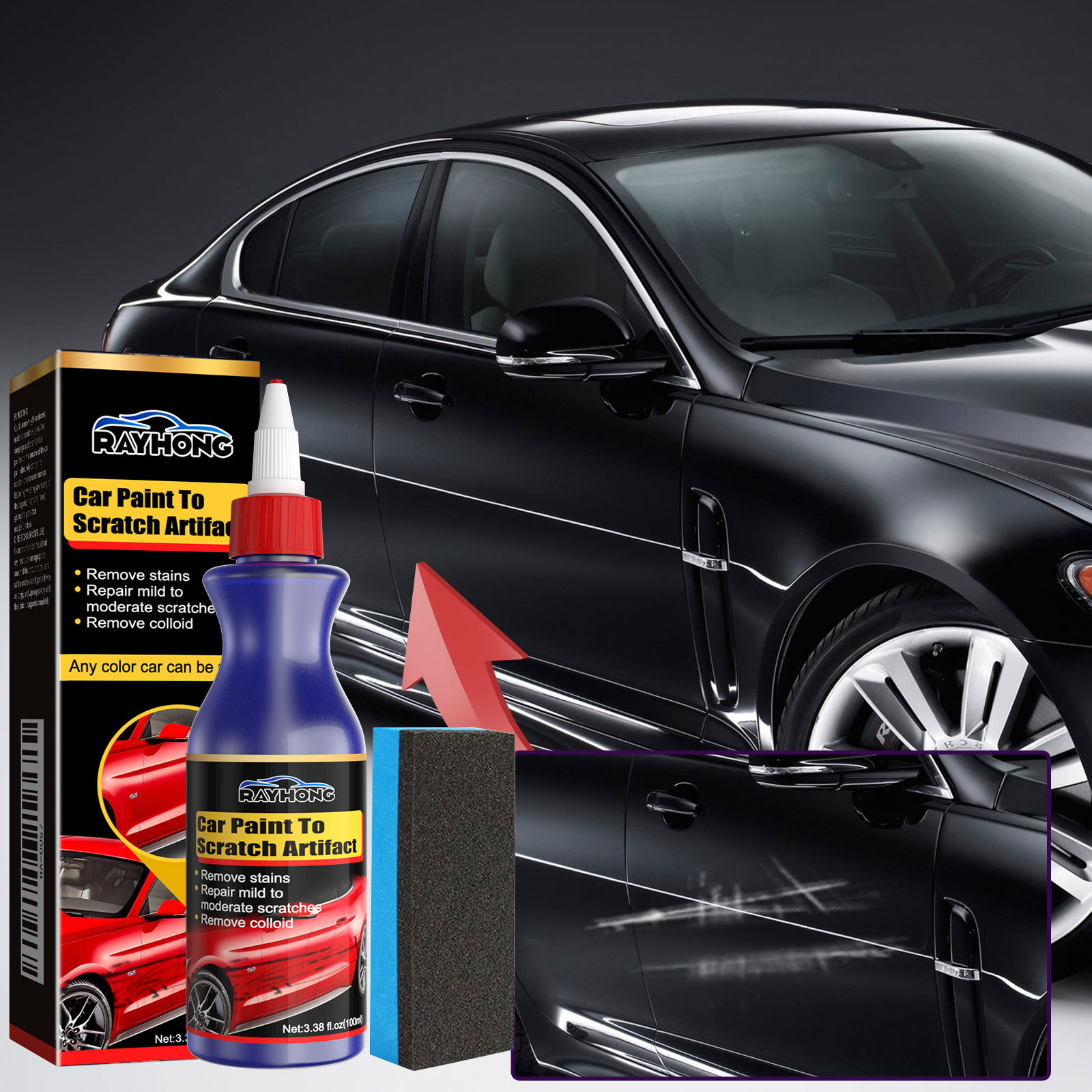 Main product image of Automotive Paint Scratch Polishing Repair Cream