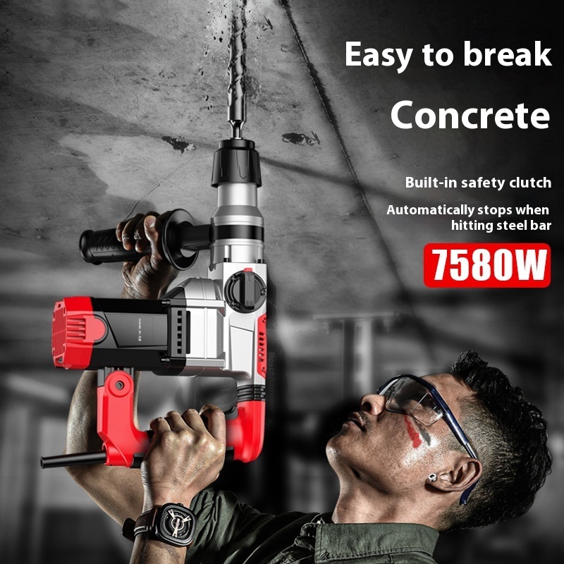 Main product image of Rotary Hammer Drill with Chipping Function and Clutch