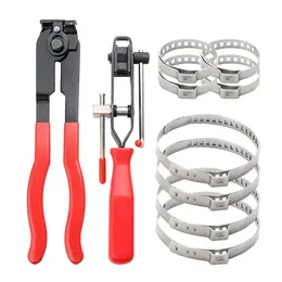 Product image of Single Ear Hose Clamp Crimping Tool Kit with Cutting Pliers