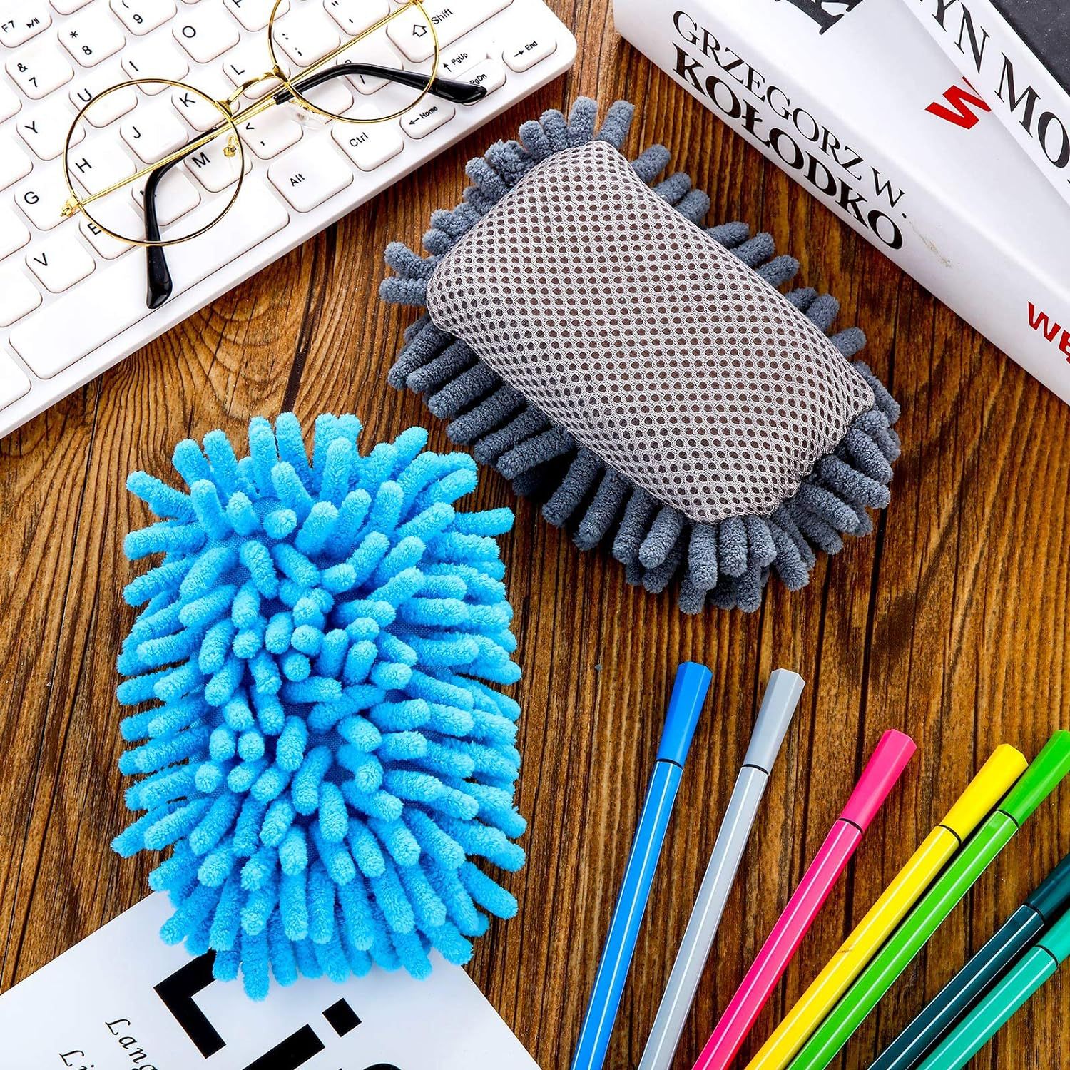 Main product image of Magnetic Chenille Eraser for Whiteboards and Blackboards
