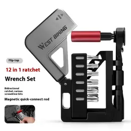 Product image of Bicycle Repair Ratchet Wrench Set with Quick Release