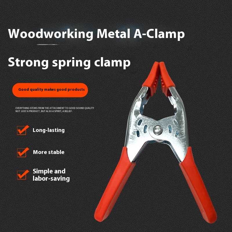 Main product image of 6-inch Metal Carpenter's A-Shaped Spring Clamp