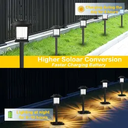 Product image of Solar-Powered Landscape Garden Ground-Stake Light Fixture