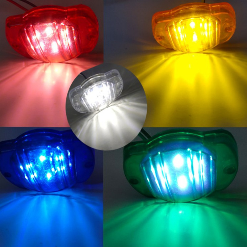 Main product image of Round 12V Truck Side Light / 24V Boat Signal Light