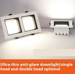 Product image of LED Ultra-thin Square Recessed Ceiling Grid Downlight