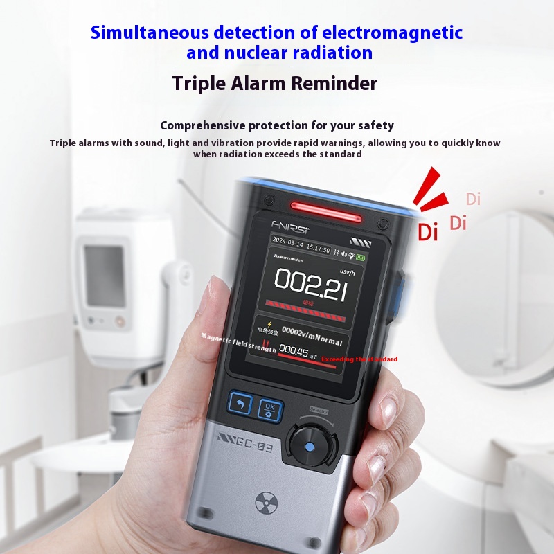 Main product image of Geiger Counter Radiation Detector with Alarm