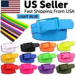Product image of Cut-to-Fit Adjustable Silicone Rubber Belt with Buckle