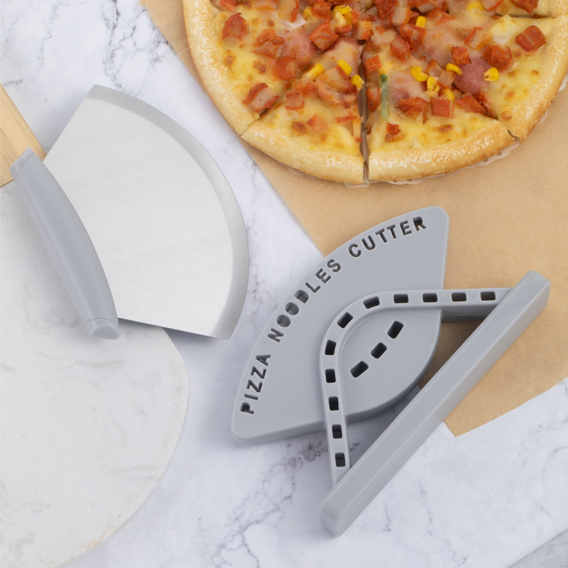 Main product image of Stainless Steel Vertical Pizza Cutter with Base