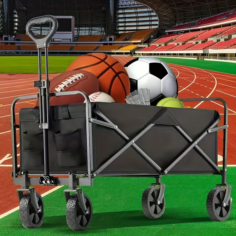 Main product image of Folding Collapsible Outdoor Garden Utility Wagon Cart
