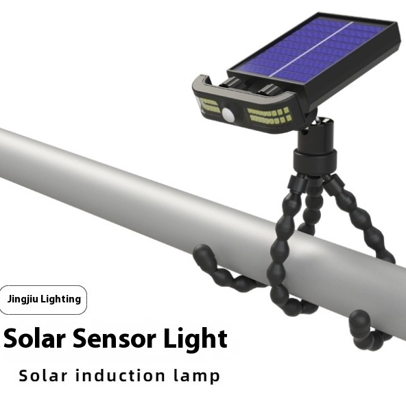 Main product image of Solar Powered Garden Lamp with Octopus Design