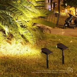 Product image of Solar-Powered Outdoor Spotlights for Garden and Lawn
