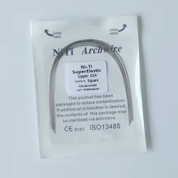 Product image of Orthodontic Nickel Titanium Round Wire, 10-Piece Pack