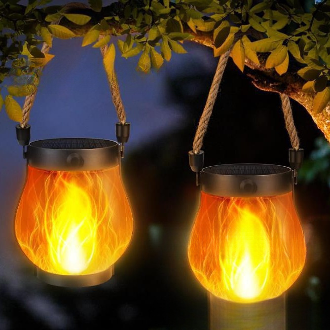 Main product image of Outdoor Garden Lamp with Flickering Flame Effect