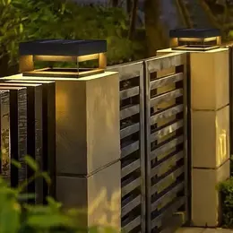 Product image of Solar Powered Outdoor Waterproof Pillar Lamp