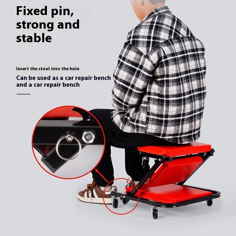 Main product image of Foldable Automotive Creeper and Work Stool