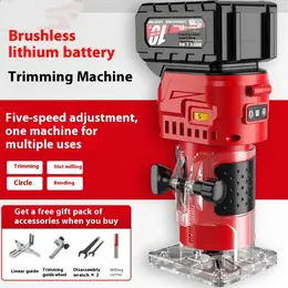 Product image of Cordless Brushless Woodworking Trimmer and Engraving Tool