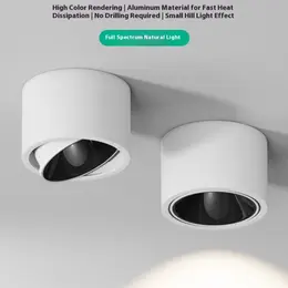 Product image of Ultra-thin Surface Mounted Adjustable Angle Ceiling Spotlight