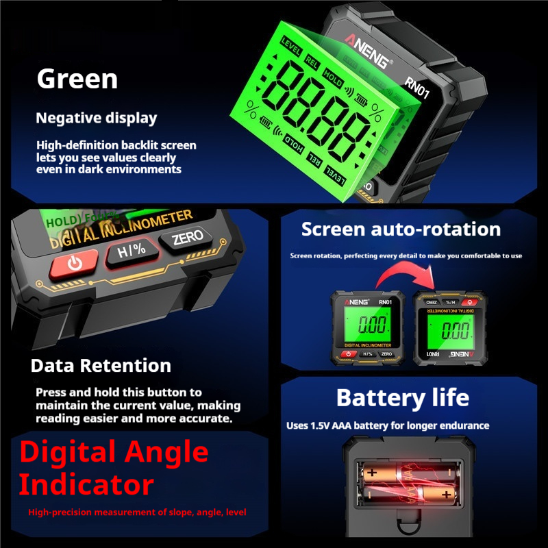 Main product image of Magnetic Inclinometer for Level and Slope Measurement