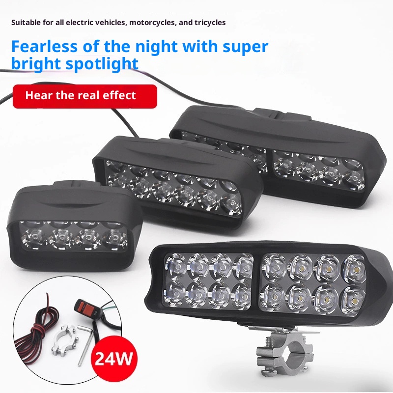 Main product image of External Spotlights for Electric Motorcycle Retrofitting