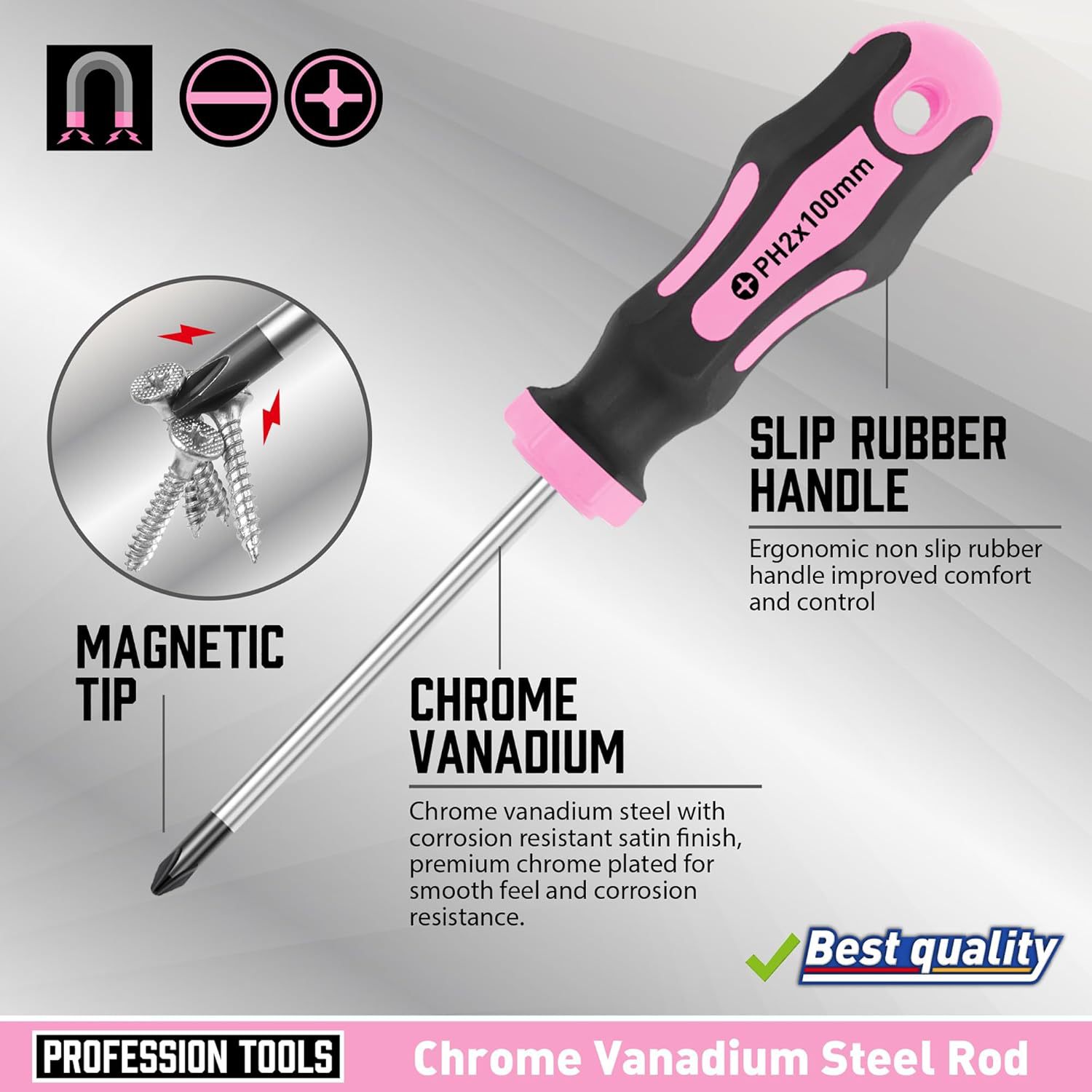 Main product image of 12-Piece Screwdriver Set for Electronics and Small Fasteners