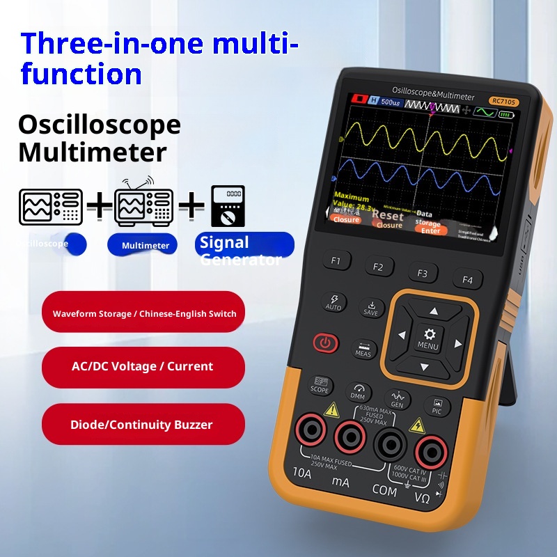 Main product image of Three-in-one Dual-channel Oscilloscope Multimeter