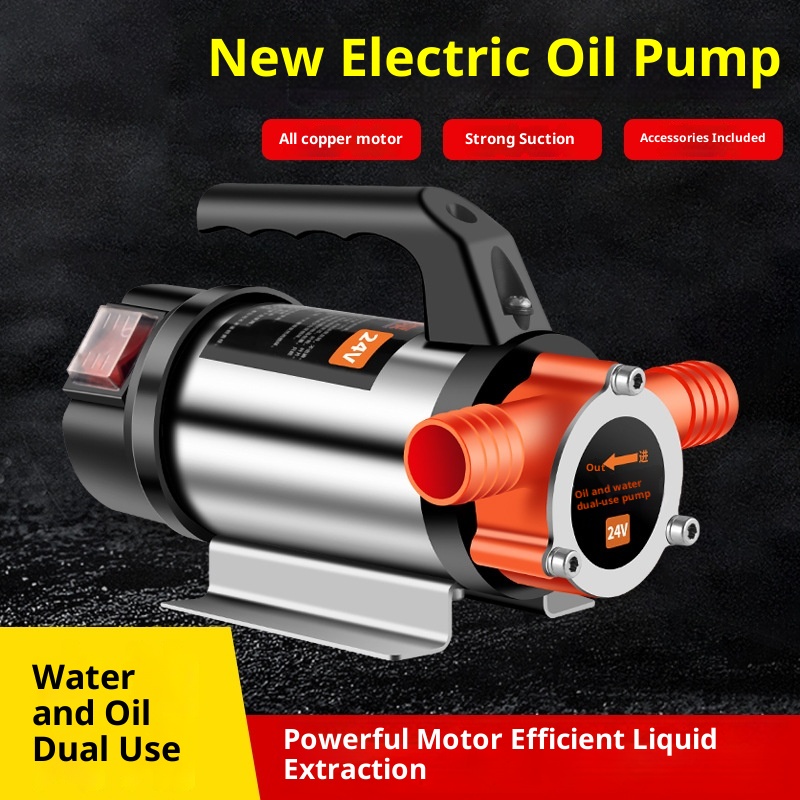Main product image of 24V DC Electric Oil and Water Transfer Pump